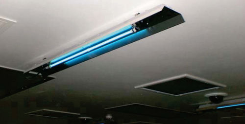 Lampada germicida - BactoDiff - V-Care Medical Systems  - UV / a soffitto