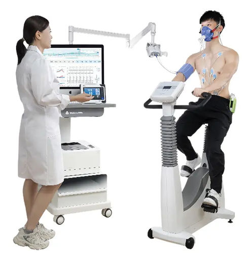 Stazione per prova da sforzo cardiorespiratorio - VHCpx - Vales and Hills Biomedical Tech. - con cyclette