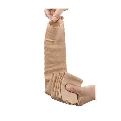 Benda Tubolare Elastica Di Ritenzione 3,5 Cm X 10 M - Linea Rossa, Per Piccoli Arti E Bambini, Traspirante