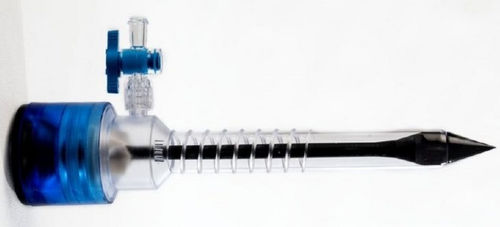 Trocar per laparascopia - 11 100 - VECTEC - con camicia / con connettore per insufflazione