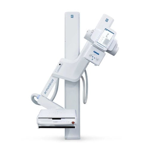 Sistema di radiografia digitale - Armonicus - Villa Sistemi Medicali - per radiografia multidisciplinare / senza tavolo / con braccio portatubo rotante