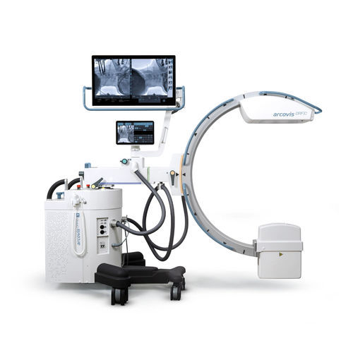 Amplificatore di brillanza mobile - Arcovis DRF-C R30 - Villa Sistemi Medicali - con sensore piano / con colonna video / con video monitor integrato