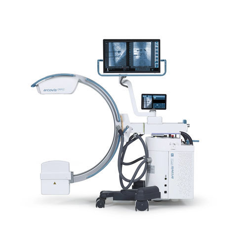Amplificatore di brillanza mobile - Arcovis DRF-C R21  - Villa Sistemi Medicali - con sensore piano / con colonna video / con video monitor integrato