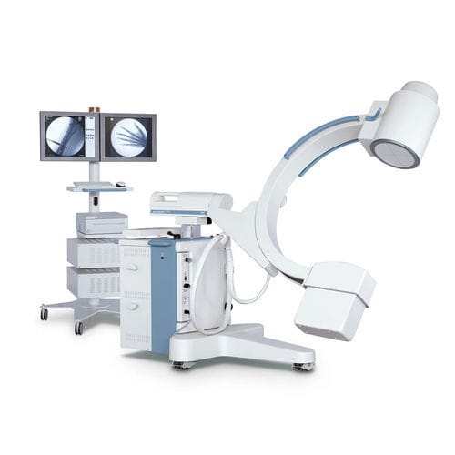Amplificatore di brillanza mobile - Arcovis 3000 R15 - Villa Sistemi Medicali - con tubo intensificatore di immagine / con colonna video