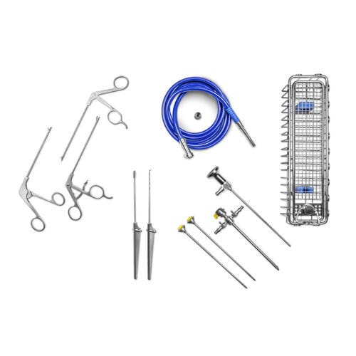 Strumentario per chirurgia artroscopica del ginocchio - Vimex Endoscopy - per artroscopia della spalla / per artroscopia dell'anca / per artroscopia della caviglia