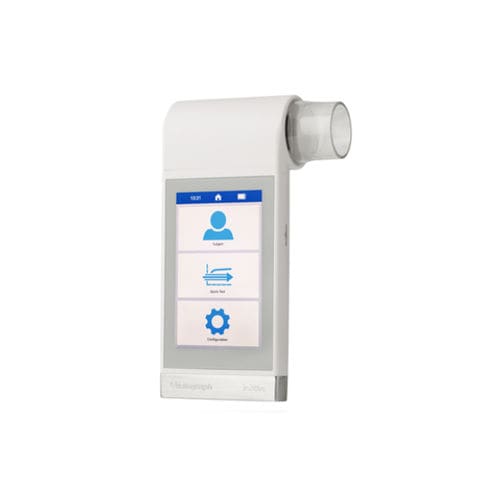 Spirometro elettronico - In2itive™ - Vitalograph  - palmare / per uso domestico / con touch screen