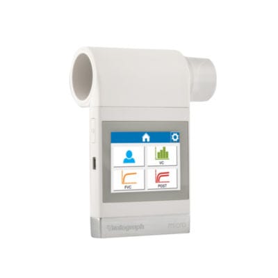 Spirometro elettronico - micro™  - Vitalograph  - palmare / con touch screen / con connessione wireless