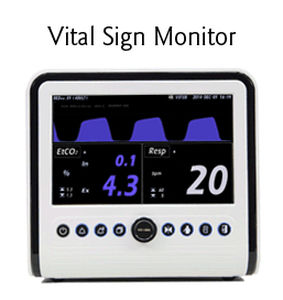 Monitor di segni vitali da tavolo - VP-700C - VOTEM  - RESP / SpO2 / per terapia intensiva