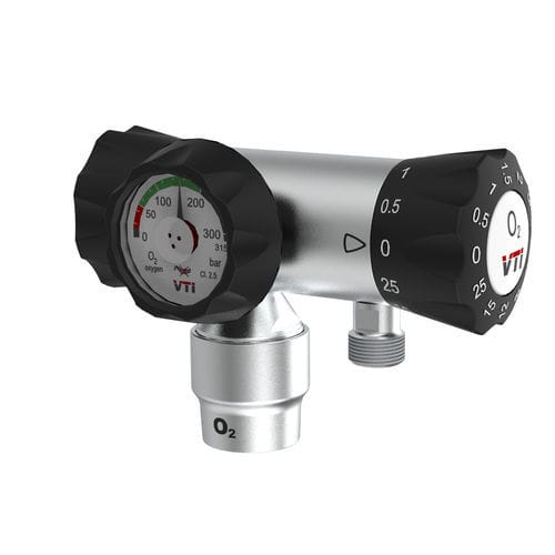 Regolatore di pressione per gas medicali - SELECT Ergo - VTI Ventil Technik  - medico / portata regolabile