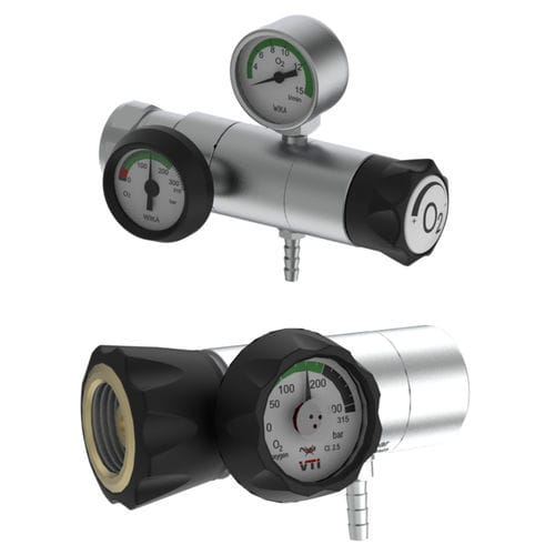 Regolatore di pressione per gas medicali - MAXI - VTI Ventil Technik  - medico / a doppio stadio / doppio