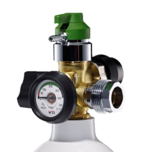 Regolatore di pressione per gas medicali - MediLight - VTI Ventil Technik  - medico / integrato / portata regolabile