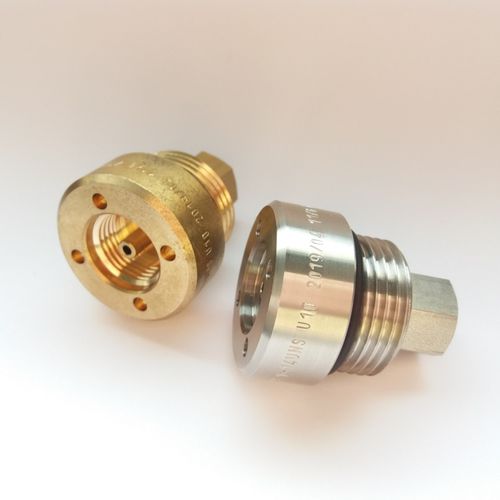 Valvola di gas - C-10 - VTI Ventil Technik  - in acciaio inossidabile / PTFE