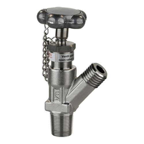 Valvola di gas - K904 - VTI Ventil Technik  - in acciaio inossidabile