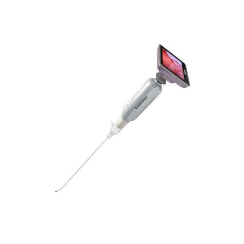 Videoisteroscopio con video monitor integrato - Endosee® - Wallach Surgical Devices - monouso