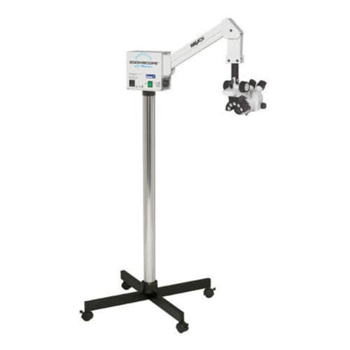 Videocolposcopio - ZoomScope® - Wallach Surgical Devices - binoculare / su carrello