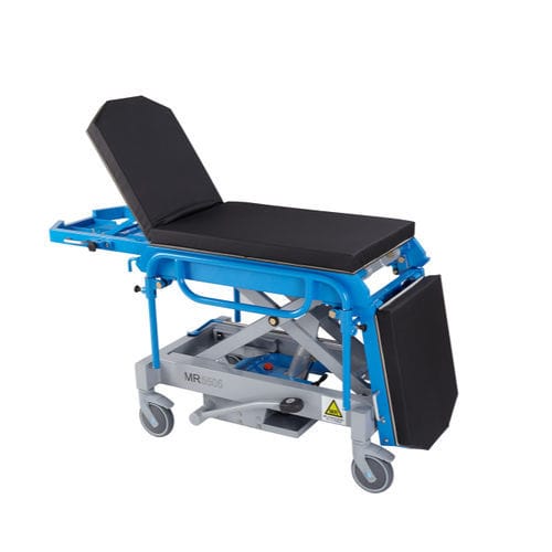 Barella con carrello da trasporto - MR5505 - Wardray Premise - manuale / ad altezza regolabile / con schienale regolabile