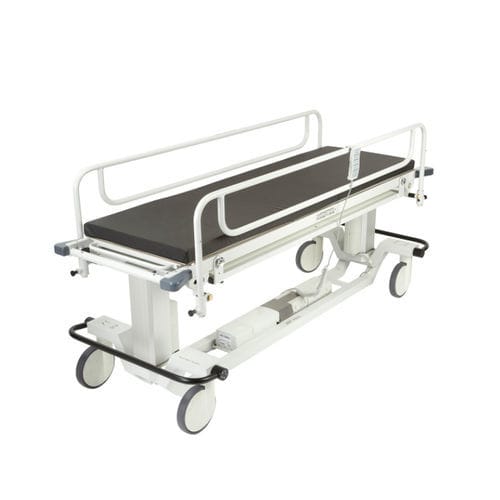 Barella con carrello da trasporto - XRT4000 - Wardray Premise - di emergenza / manuale / con schienale regolabile