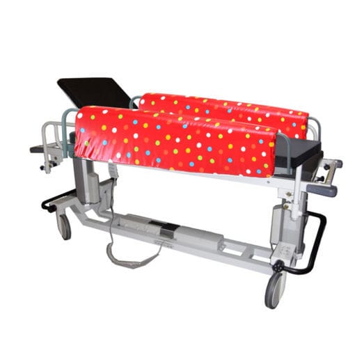 Barella con carrello da trasporto - XRT4000/P - Wardray Premise - manuale / pediatrica / 2 sezioni