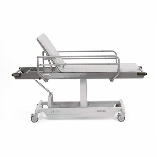 Barella con carrello da trasporto - GT1501 - Wardray Premise - manuale / ad altezza regolabile / con schienale regolabile
