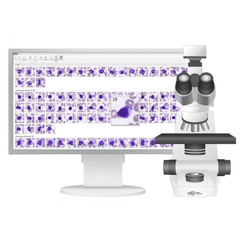 Sistema di imaging cellulare automatico - Vision Basic - West Medica - da laboratorio / a fluorescenza / in campo chiaro