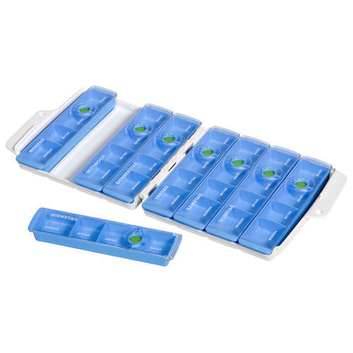 Vassoio di distribuzione di farmaci settimanale - 230.00.01 - Wiegand AG
