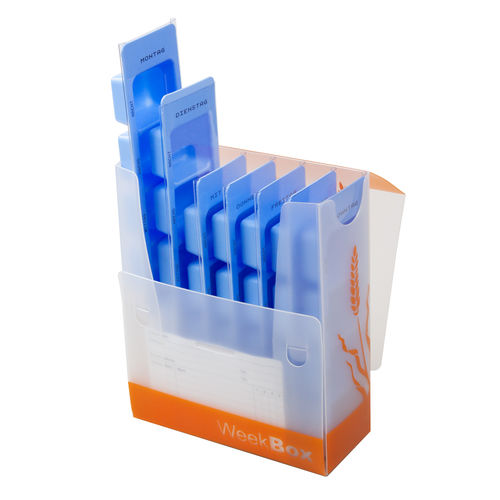 Contenitore settimanale - WeekBox Set S - Wiegand AG - di distribuzione di farmaci