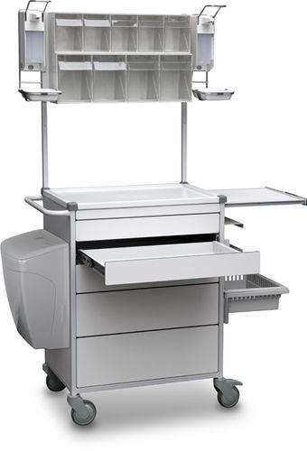 Carrello per farmaci - B11.003 - Wiegand AG - di trasporto / di stoccaggio / multifunzione