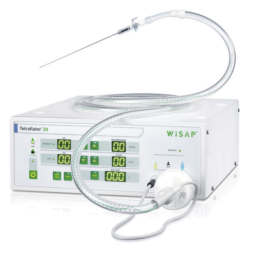 Insufflatore di CO2 per endoscopia per adulti - Tetraflator 45 - WISAP Medical Technology - pediatrico / neonatale / bariatrico