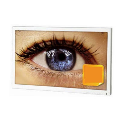Monitor medico - 7738-21 - WISAP Medical Technology - Full HD / 21,5" / LCD