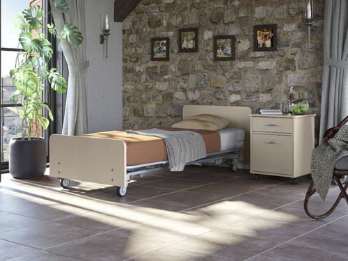 Letto per lungodegenza - movita sc - wissner-bosserhoff  - elettrico / ad altezza regolabile / Trendelenburg