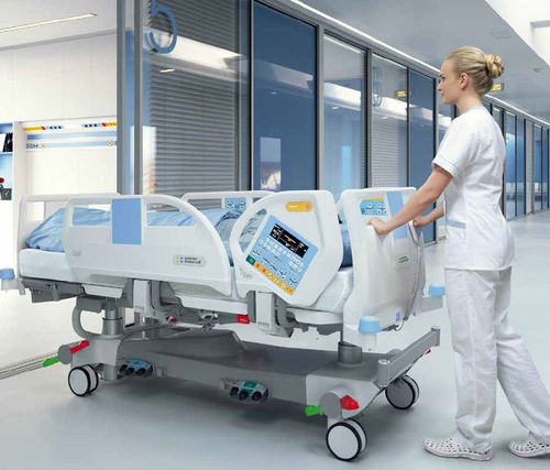 Letto da ospedale - eleganza 5 - wissner-bosserhoff  - elettrico / ad altezza regolabile / Trendelenburg