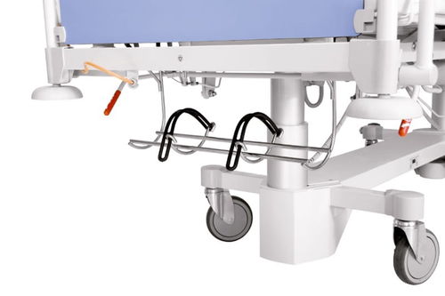 Supporto per bombole di ossigeno - 20-0371 - wissner-bosserhoff  - per installazione sopra il letto / in acciaio inossidabile