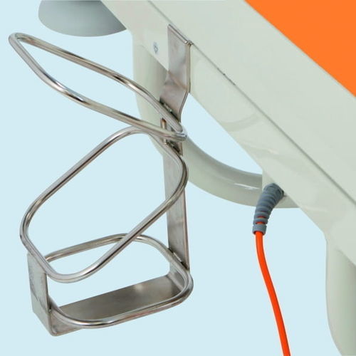 Supporto per bombole di ossigeno - Vertical 2 - wissner-bosserhoff  - per installazione sopra il letto / in acciaio inossidabile