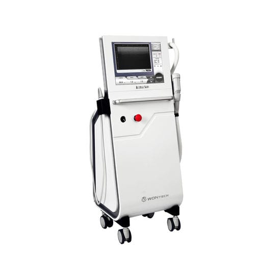 Unità di ringiovanimento cutaneo laser - Ultraskin - WON Technology  - unità di body contouring HIFU / su carrello