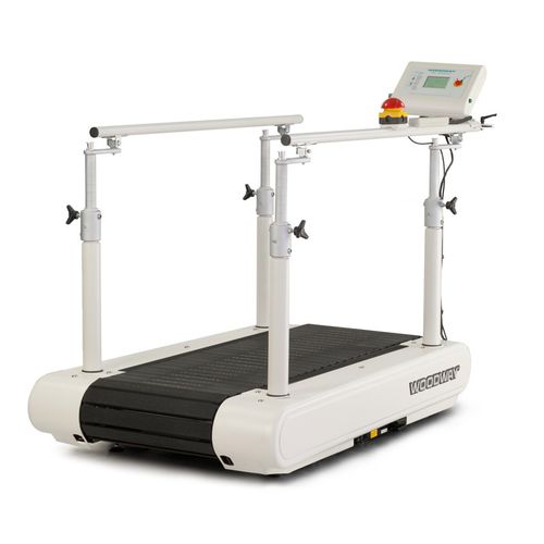 Tapis roulant ergometrico con corrimano - BARI-MILL - Woodway - per adulti