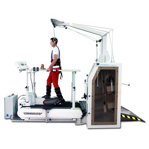 Sistema di riabilitazione marcia - LOKO HELP - Woodway - robotizzato