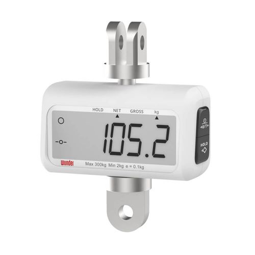 Bilancia pesapersone elettronica - RS - WUNDER  - a sospensione / con display LCD / classe III