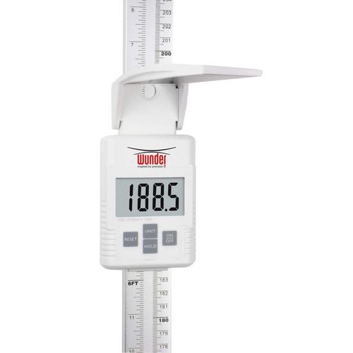 Misuratore d'altezza digitale - WH200D - WUNDER  - da parete / da terra