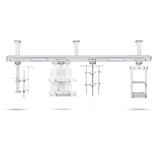 Braccio di distribuzione a soffitto - TT-PORT - VG Medical Technology - per terapia intensiva / con ripiani