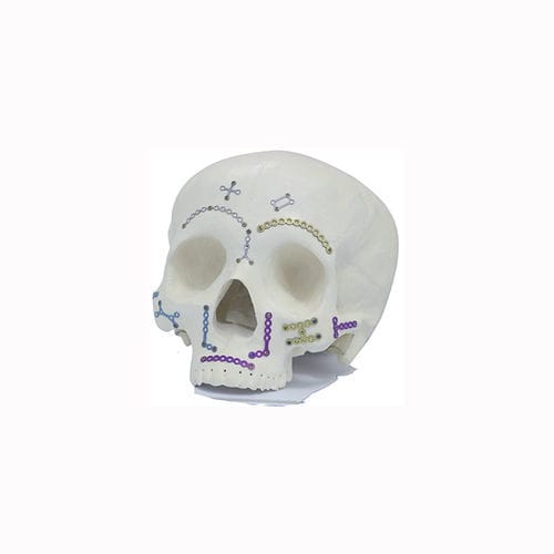 Placca di compressione per massiccio facciale - Double Medical Technology - in metallo