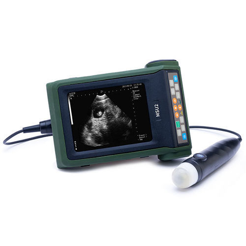 Ecografo veterinario palmare - MSU2 - Kaixin Electronic Instrument - multiuso / in bianco e nero