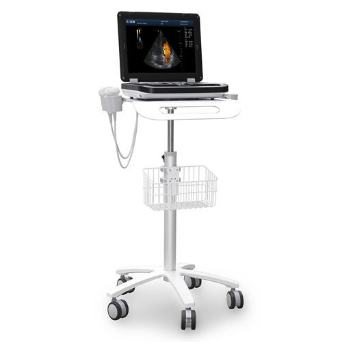 Ecografo portatile con carrello - DCU50 - Kaixin Electronic Instrument - per ecografia multidisciplinare / in bianco e nero / con doppler a colori