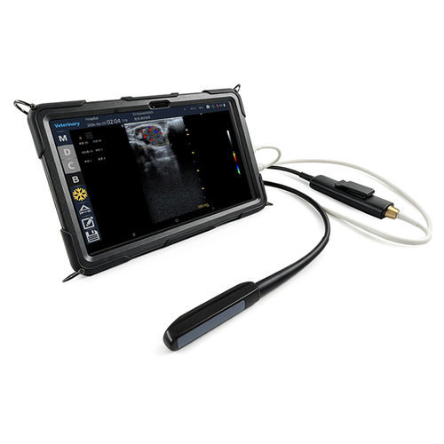 Ecografo veterinario portatile - K6C1 - Kaixin Electronic Instrument - multiuso / con touch screen / con doppler a colori