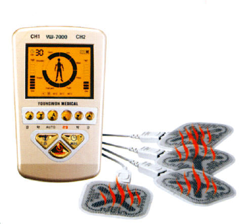 Elettrostimolatore - YW-7000 - Young Won Medical  - portatile / TENS / NMES