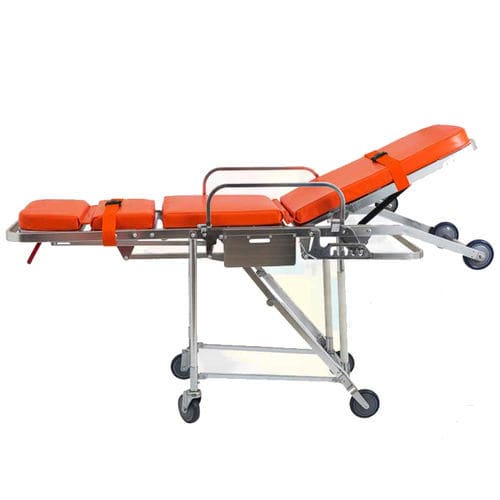 Barella con carrello di trasferimento - YXH-3E - Zhangjiagang Xiehe Medical Apparatus & Instruments - per ambulanze / manuale / ad altezza regolabile