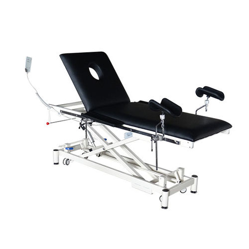 Lettino da visita generale - XHE -C103(II) - Zhangjiagang Xiehe Medical Apparatus & Instruments - elettrico / con schienale regolabile / ad altezza regolabile