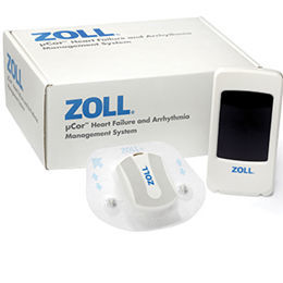 Sistema di gestione dell'insufficienza cardiaca - MicroCor  - ZOLL Medical Corporation - dati del paziente / di segnali / ECG