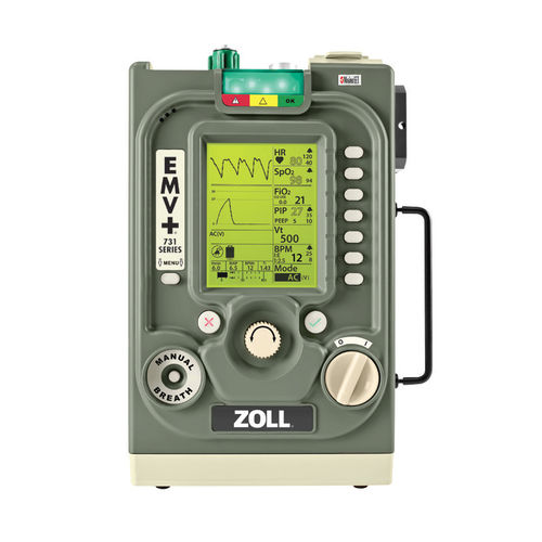 Ventilatore di emergenza - EMV+® - ZOLL Medical Corporation - elettronico / da trasporto / CPAP