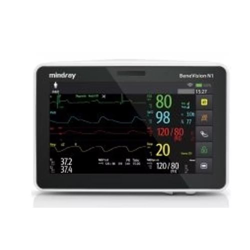Monitor compatto per paziente - BeneVision N1 - Mindray North America - comodino / ECG / SpO2