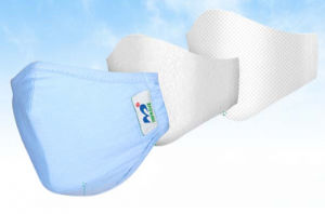 Mascherina di protezione KN95 - Ambisea Technology - con filtro removibile / a pieno facciale / L